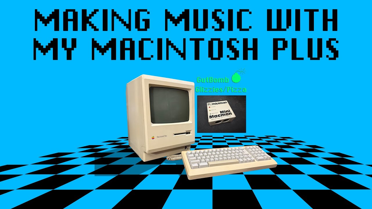 Making Midi Music with my Macintosh Plus - #MARCHintosh 2025