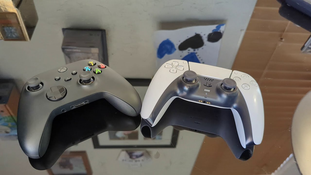 Шум кнопок контроллера Xbox Series X по сравнению с контроллером PS5