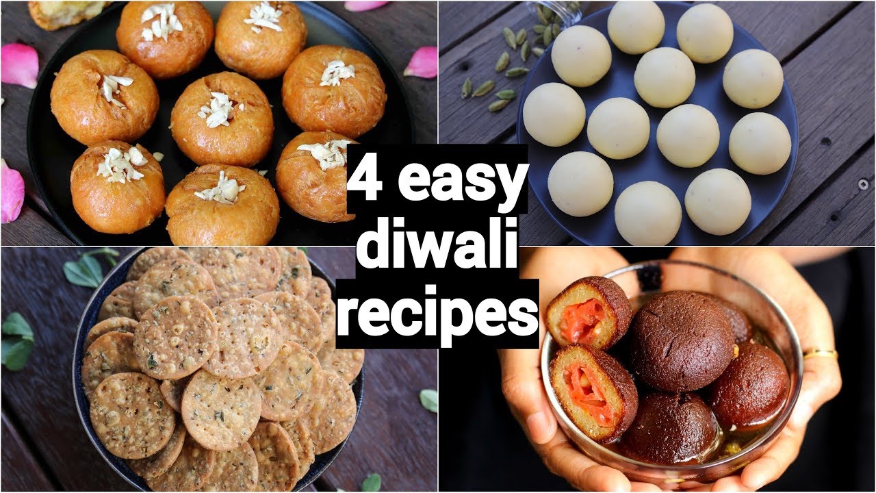 diwali sweets & snacks recipes | diwali recipes collection | instant & easy deepavali recipes