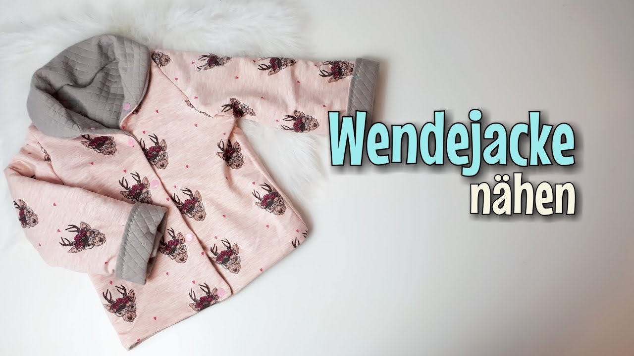 Wendejacke - Nähanleitung OHNE Schnittmuster - Für Anfänger - Nähtinchen