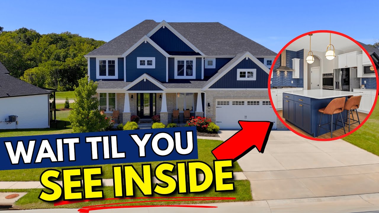 $850K DREAM Home Tour in O’Fallon, MO | Living in Shady Creek