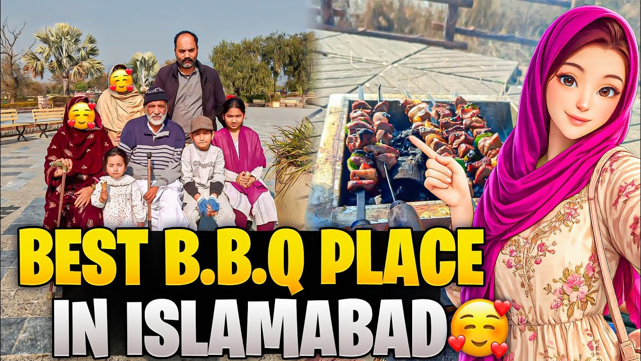 Best B.BQ Place In Islamabad||B.Bq Party||Lake View Park Islamabad||Zainsh khattak Vlogs 