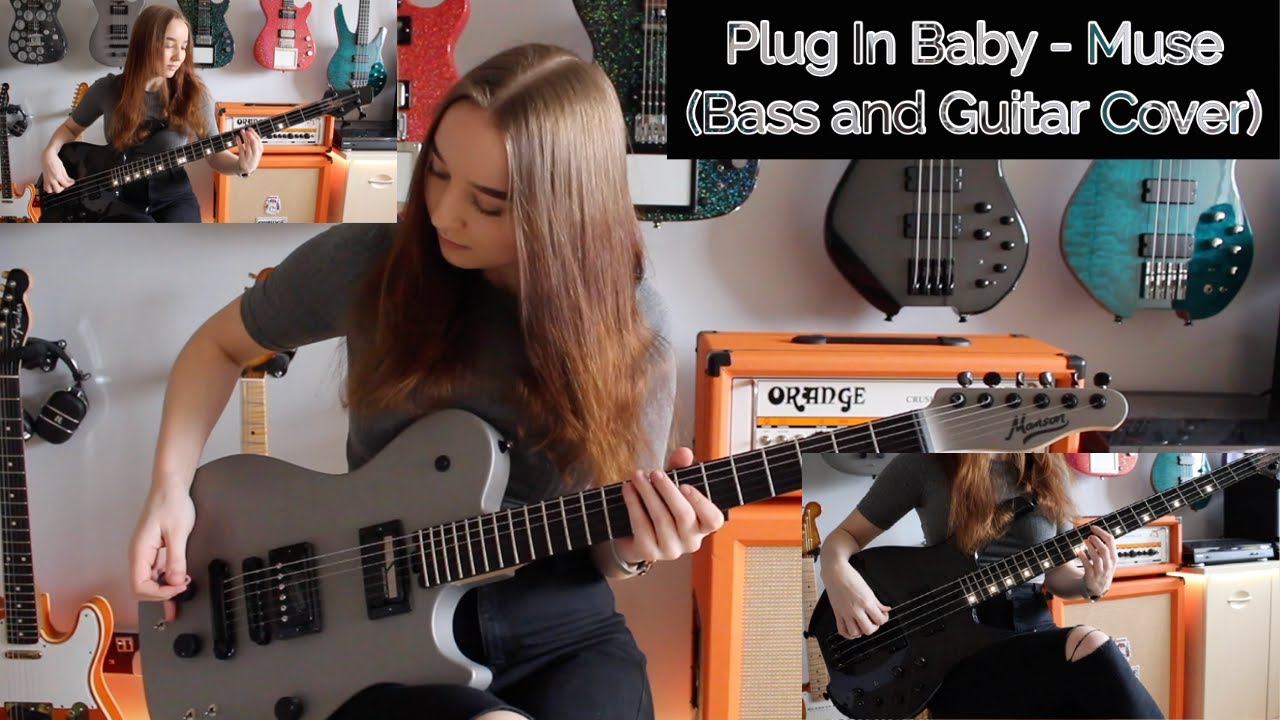 Plug In Baby - Muse (Bass and Guitar Cover)