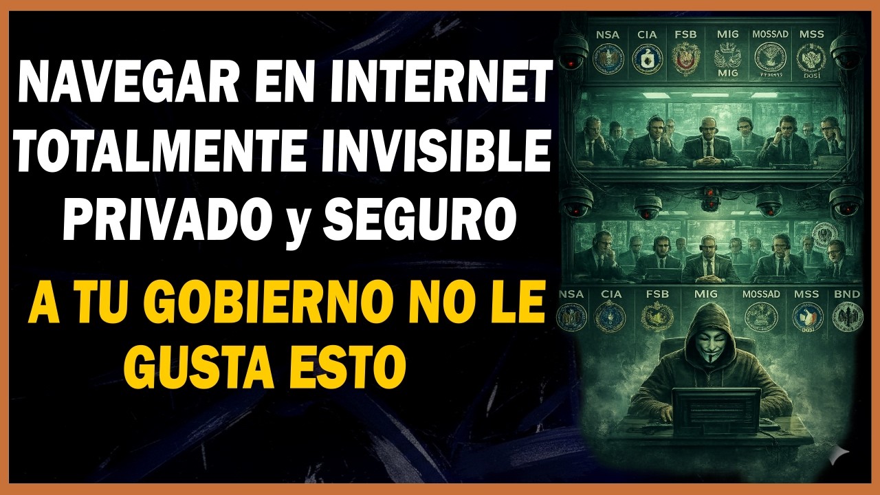 COMO NAVEGAR ANONIMAMENTE por INTERNET | EVITAR CENSURA y CONTROL