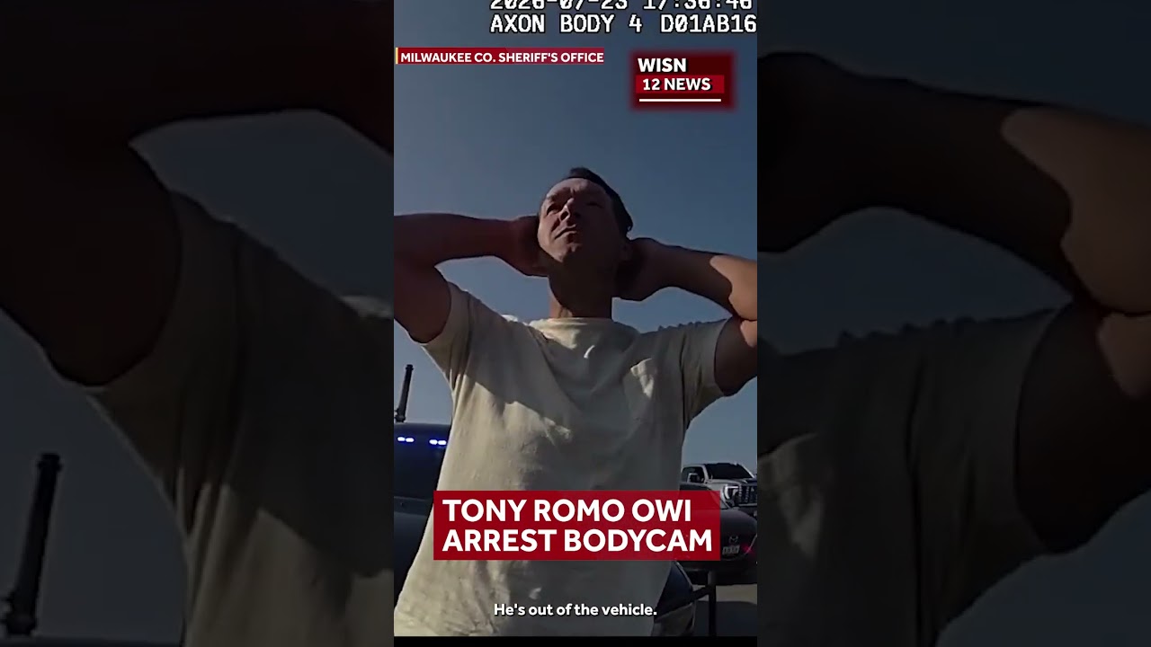 Tony Romo arrest body camera video
