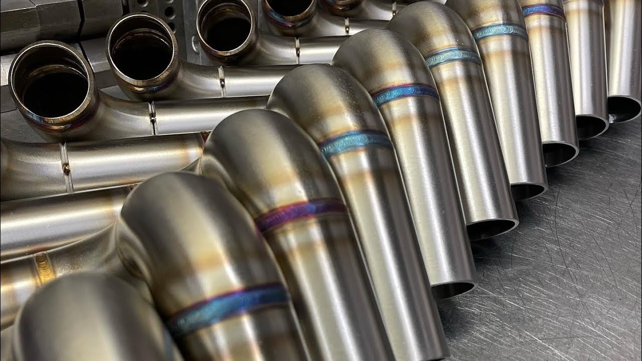 1.5 sch10 304ss - Header - Manifold runner welding -  Tig Welding - Positioner CHEATING 😩