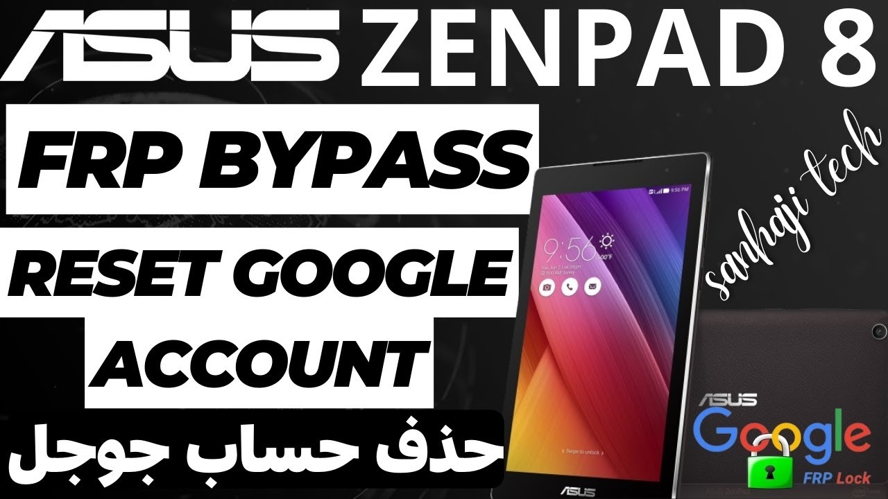 FRP Bypass Google Lock Bypass ASUS ZenPad 8 (P01MA) 2024
