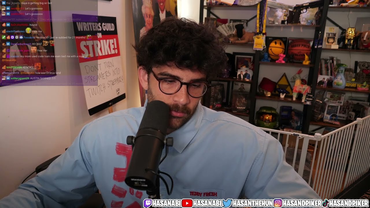 HasanAbi May 17, 2023 – Elon CNBC Interview, Patriot Front, NC abortion ban, Jeff Wittek Haircut