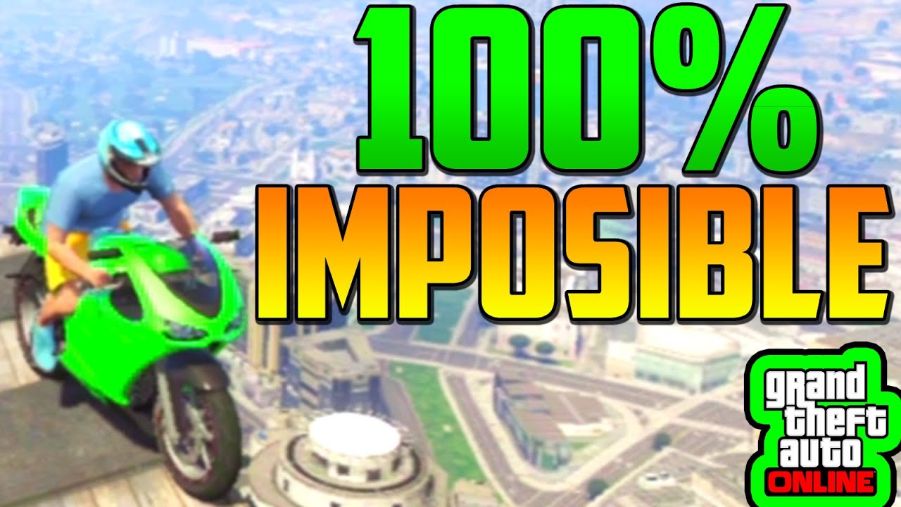 100% IMPOSIBLE!! SALTOS IMPOSIBLES Y EXTREMOS!! - Gameplay GTA 5 Online Funny Moments