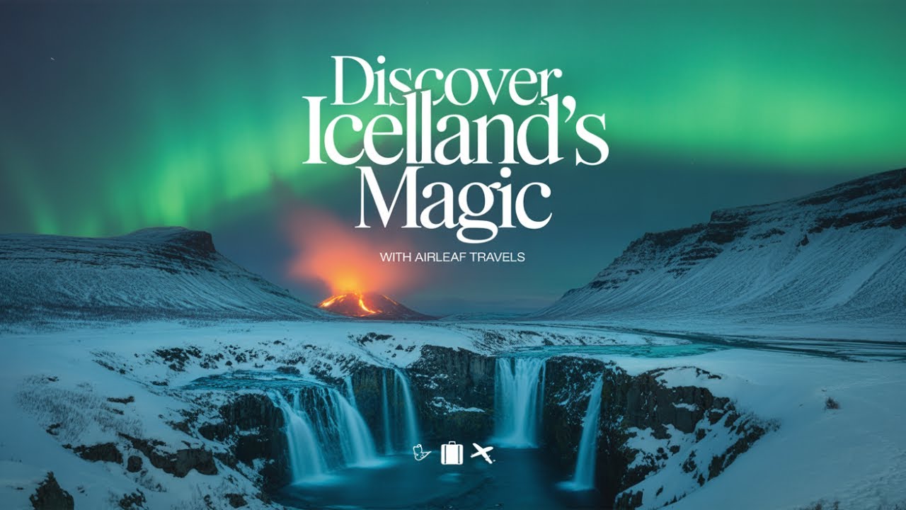 Mystical Iceland Adventures with AirLeaf Travels 🌋❄️ #travel #luxurytravel