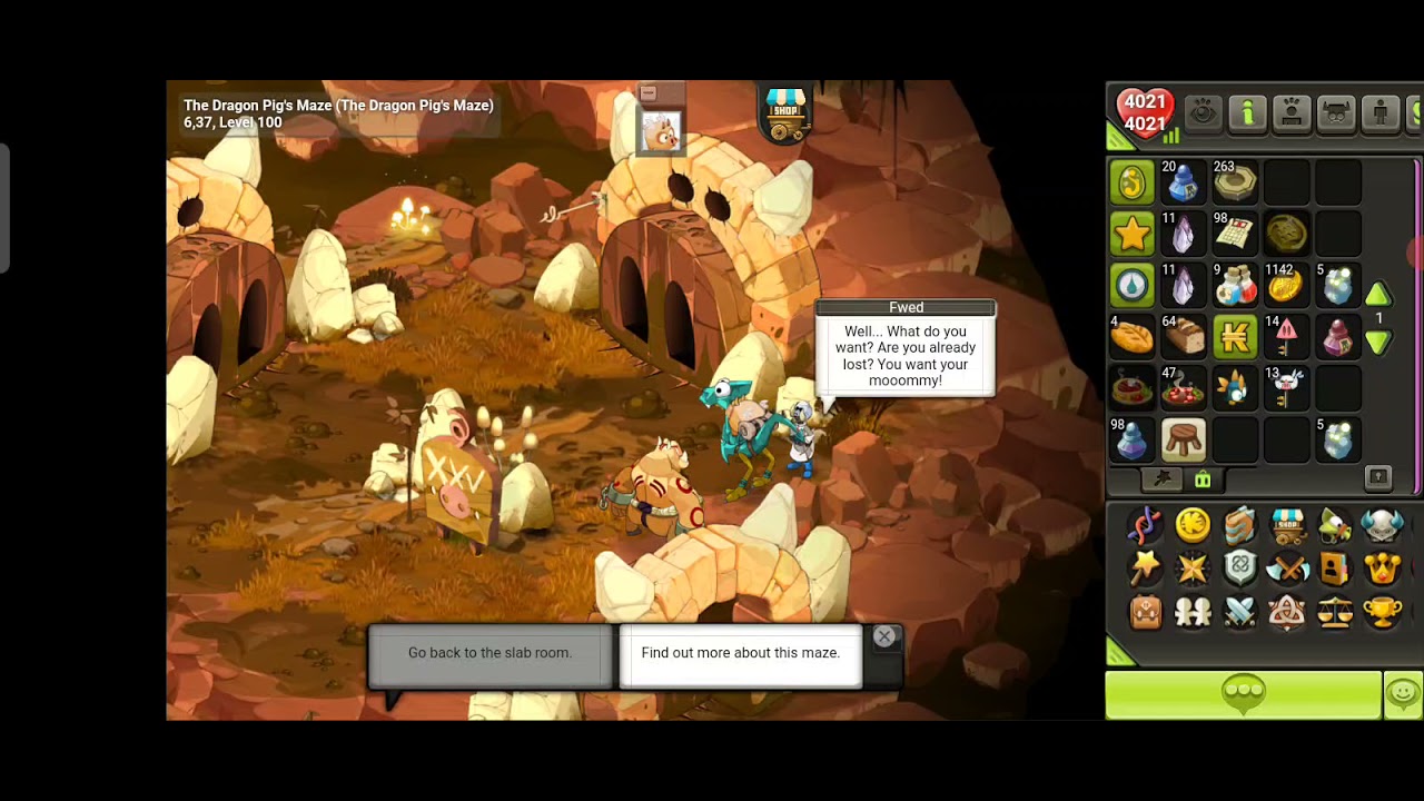 Dofus Touch - Speedrun Dragon Pig Dungeon SOLO (Feca)