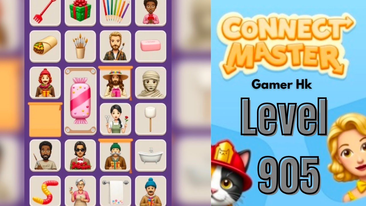 Connect Master level 905 very hard level Walkthrough Solution 
