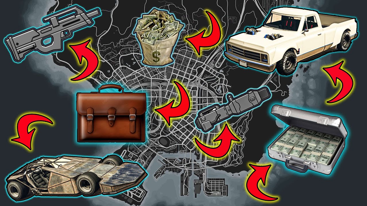 GTA 5 - All New Secret Rare Car, Weapon & Money Locations!