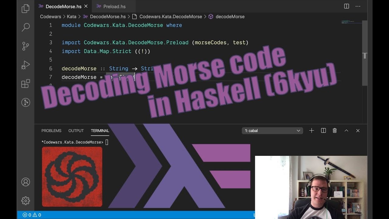 Decoding Morse code in Haskell (6kyu)
