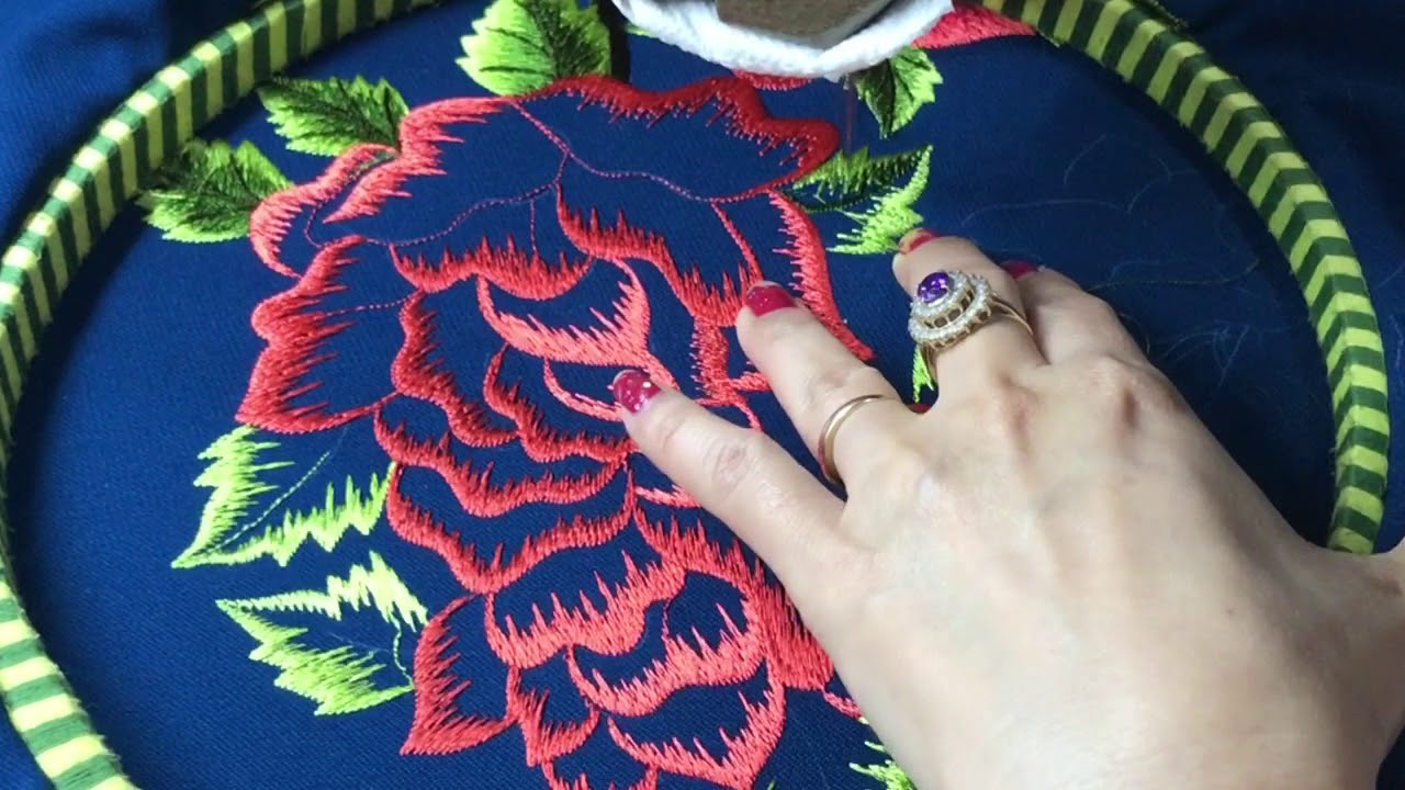 Nghệ thuật thêu máy (Embroidery)