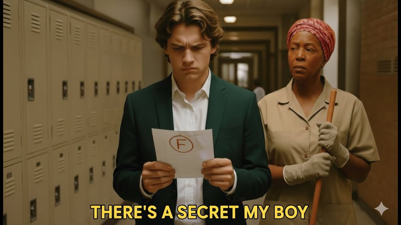 Billionaire’s Son Failed Every Test — Until the Black Janitor Taught Him One Secret