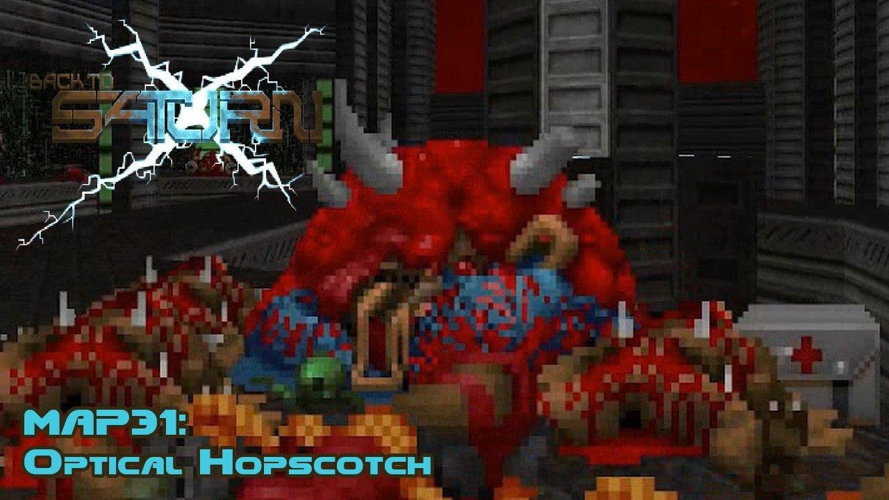 Back to Saturn X: Episode 1: MAP31 - Optical Hopscotch (UV MAX, All Kills, All Secrets)