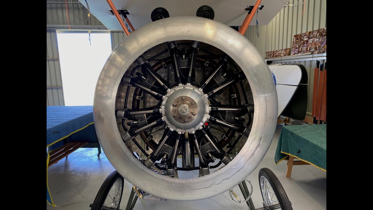 Sopwith Camel Oil tank installed