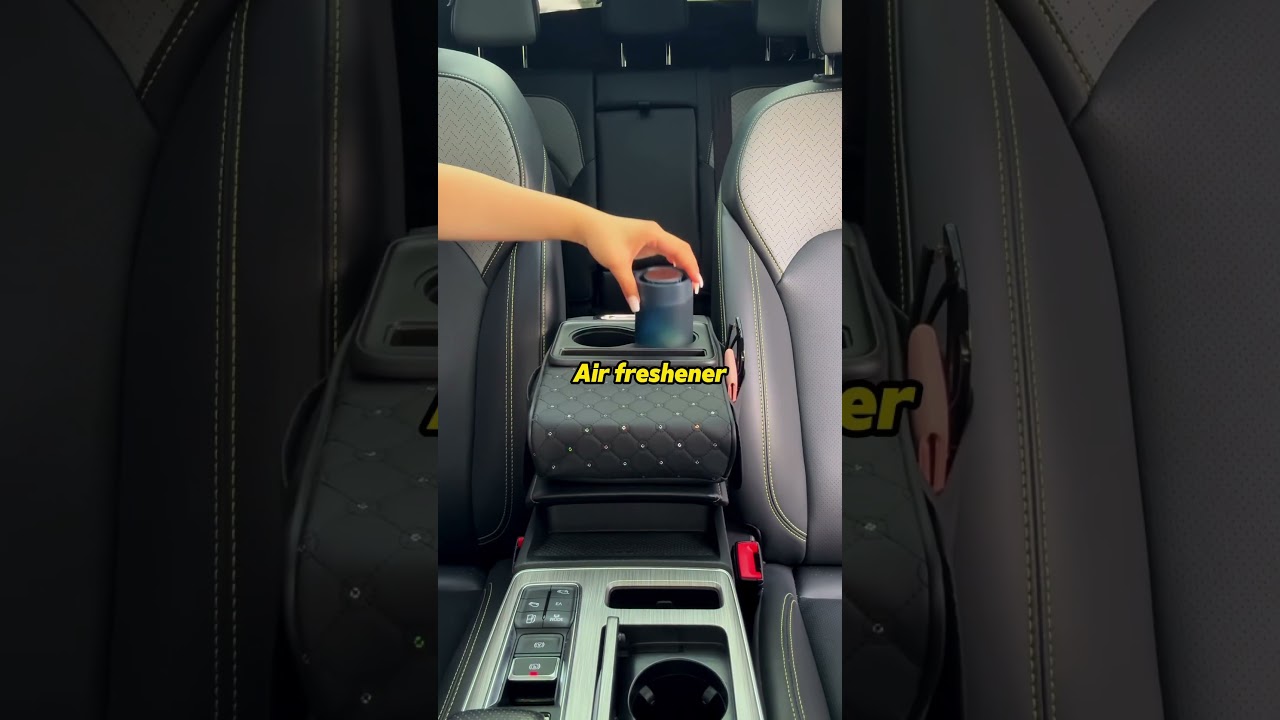#Multifunctional#Car armrest box heightening pad# car-mounted cup holder# storage box# tissue box