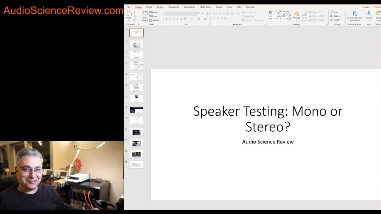 Speaker Testing: why mono is better