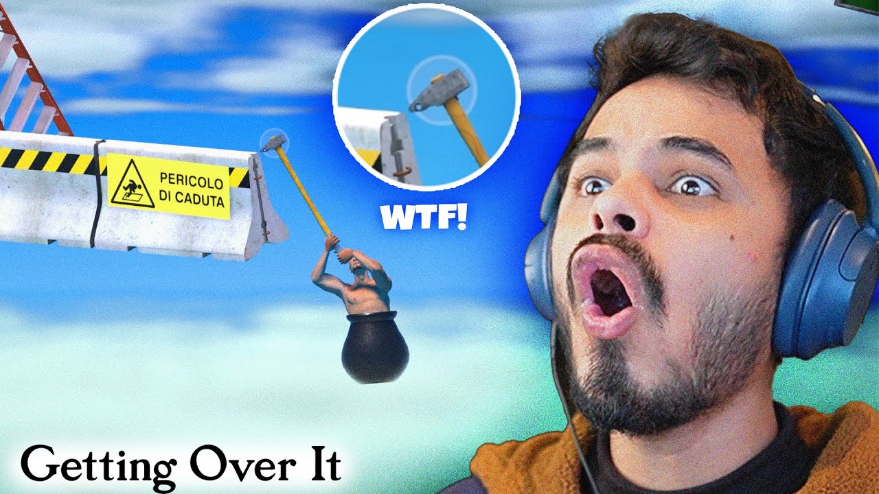 THIS GAME IS SOO DUMB | Getting Over It (First Time)