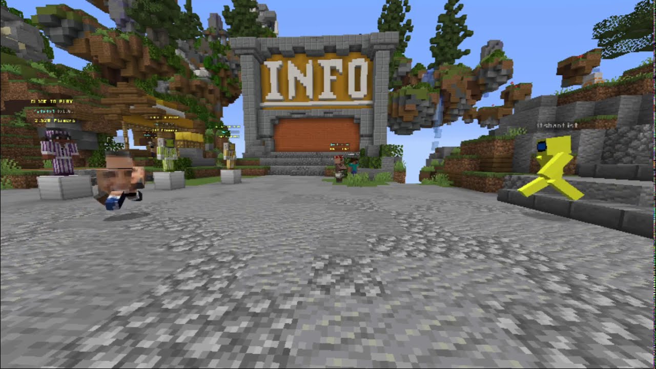 pov you are hypixel delivery man