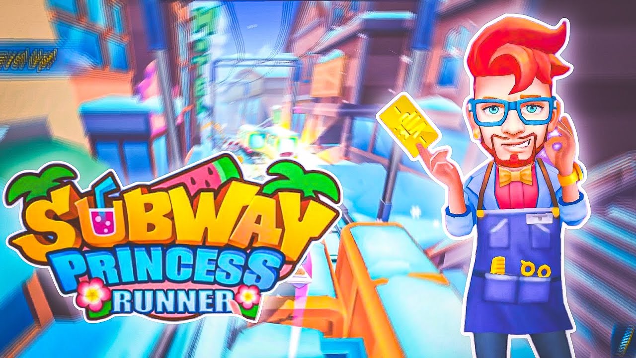 Subway Princess Runner - Gameplay Walkthrough Part 1 - New 2025 Update (iOS, Android)