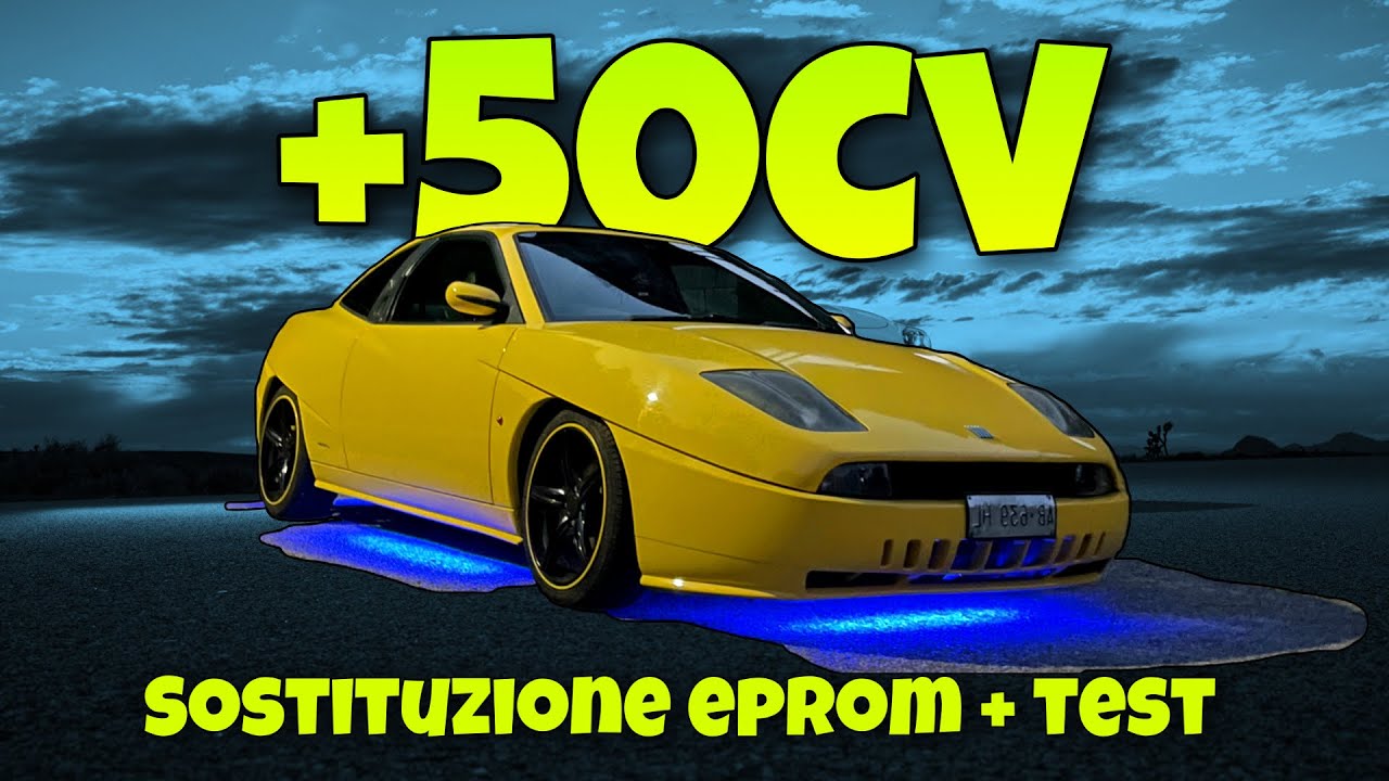 CAMBIARE LA EPROM SU FIAT COUPÉ 16V TURBO sostituzione + test drive