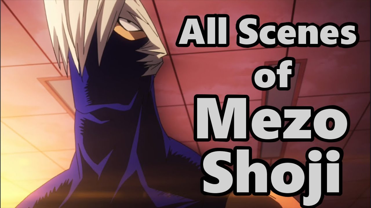 'All' Scenes of Mezo Shoji in Season 1 (BNHA)