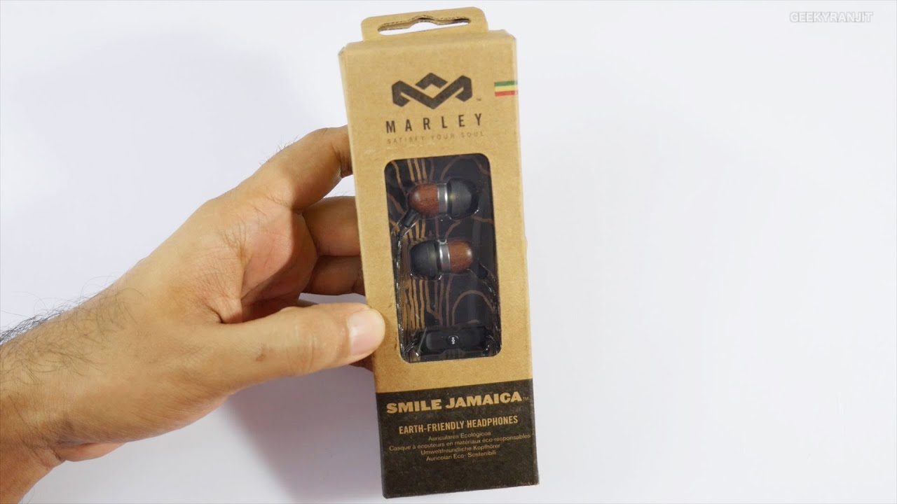House of Marley Smile Jamaica Wooden Budget Earphones Review