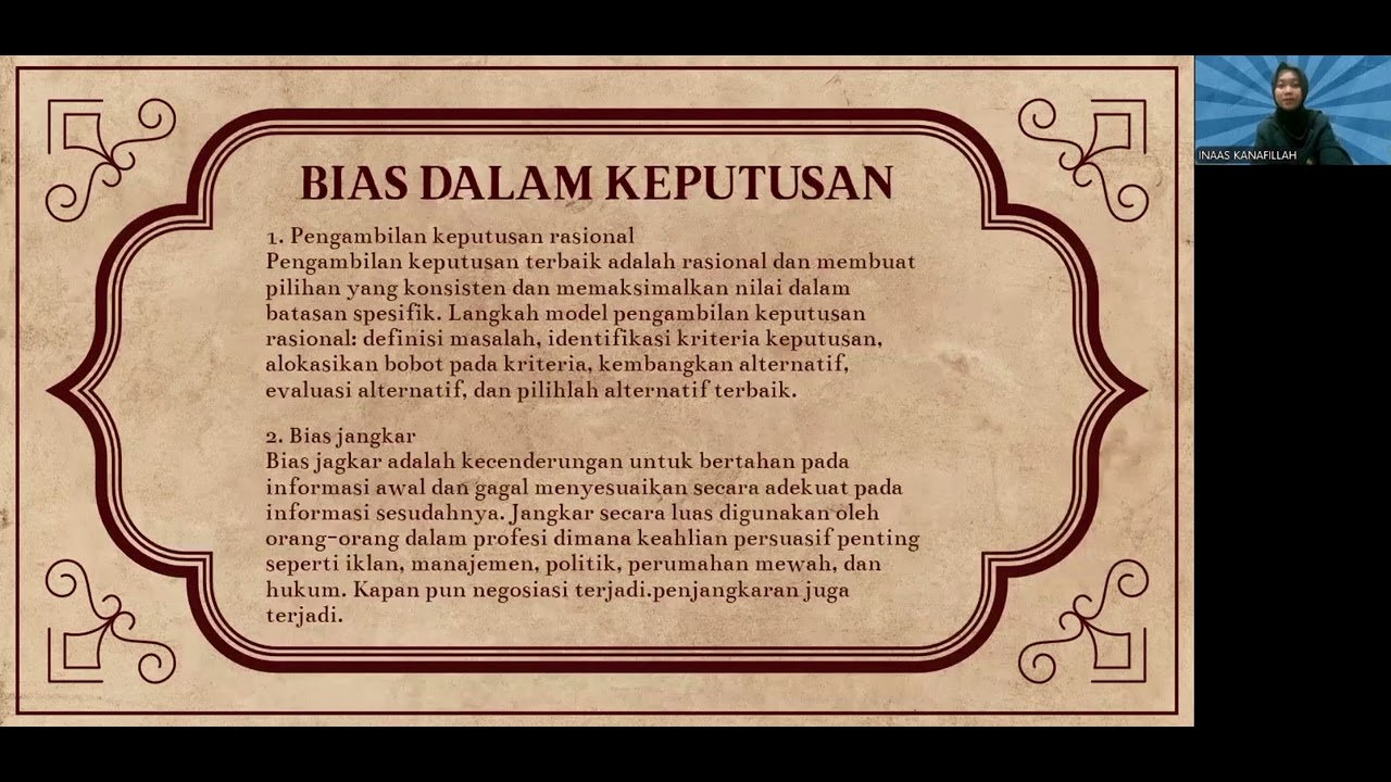 032_Inaas Zabrina Kanafillah_Presepsi dan Pengambilan Keputusan Individu