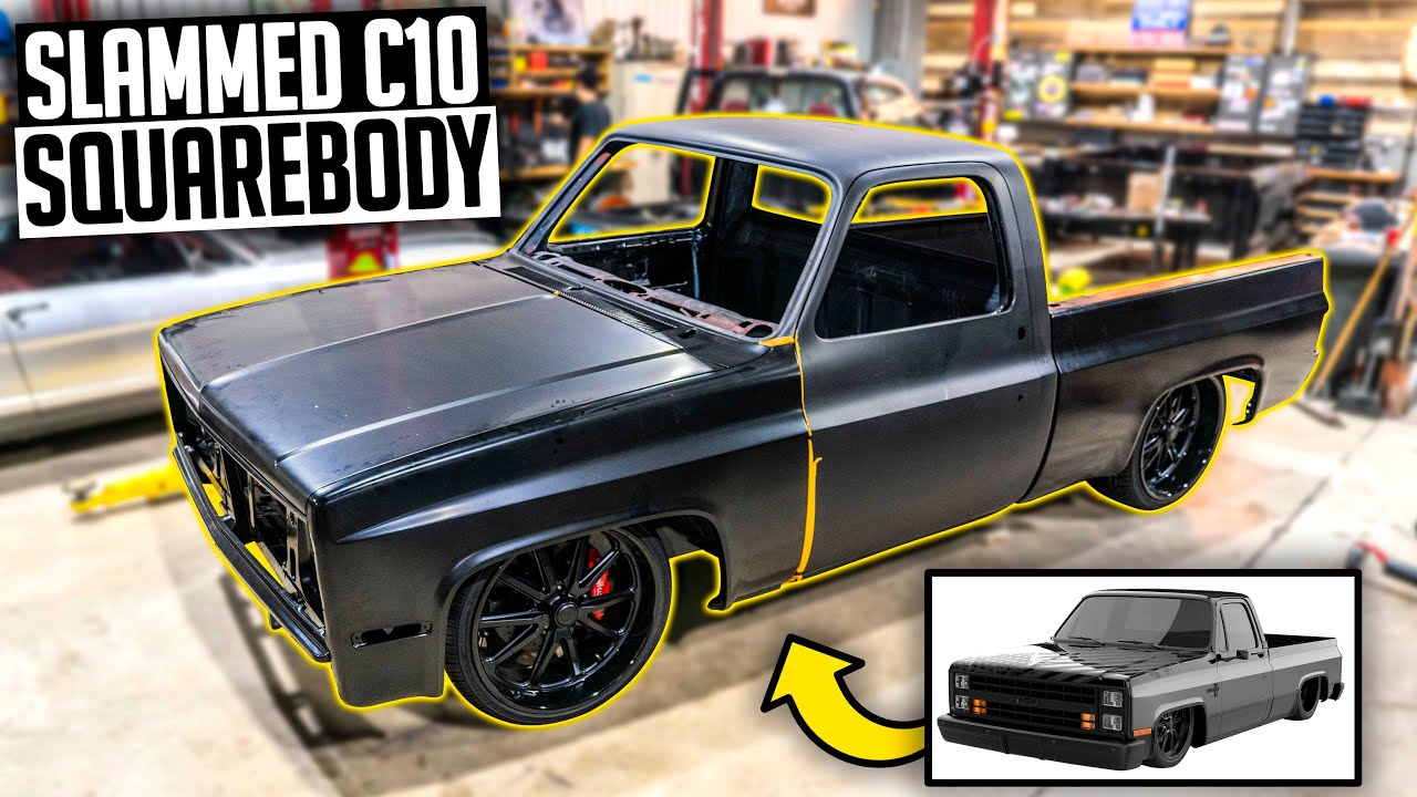 Custom Squarebody C10 Build for US Veterans - Bed Mounts & Bedliner - Sgt. Square C10 Ep. 2