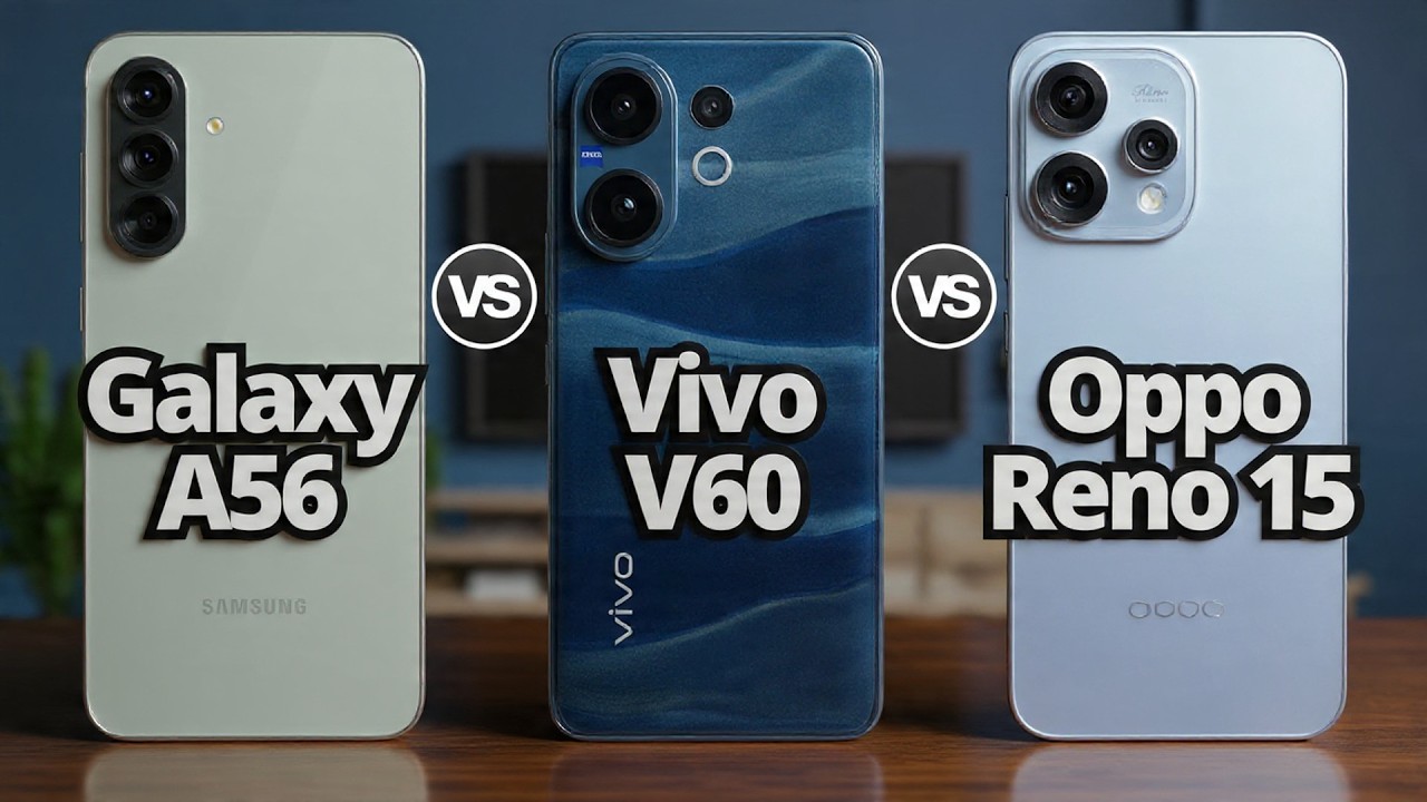 Oppo Reno 15 Vs Samsung A56 Vs Vivo V60 | La COMPRA que debes EVITAR