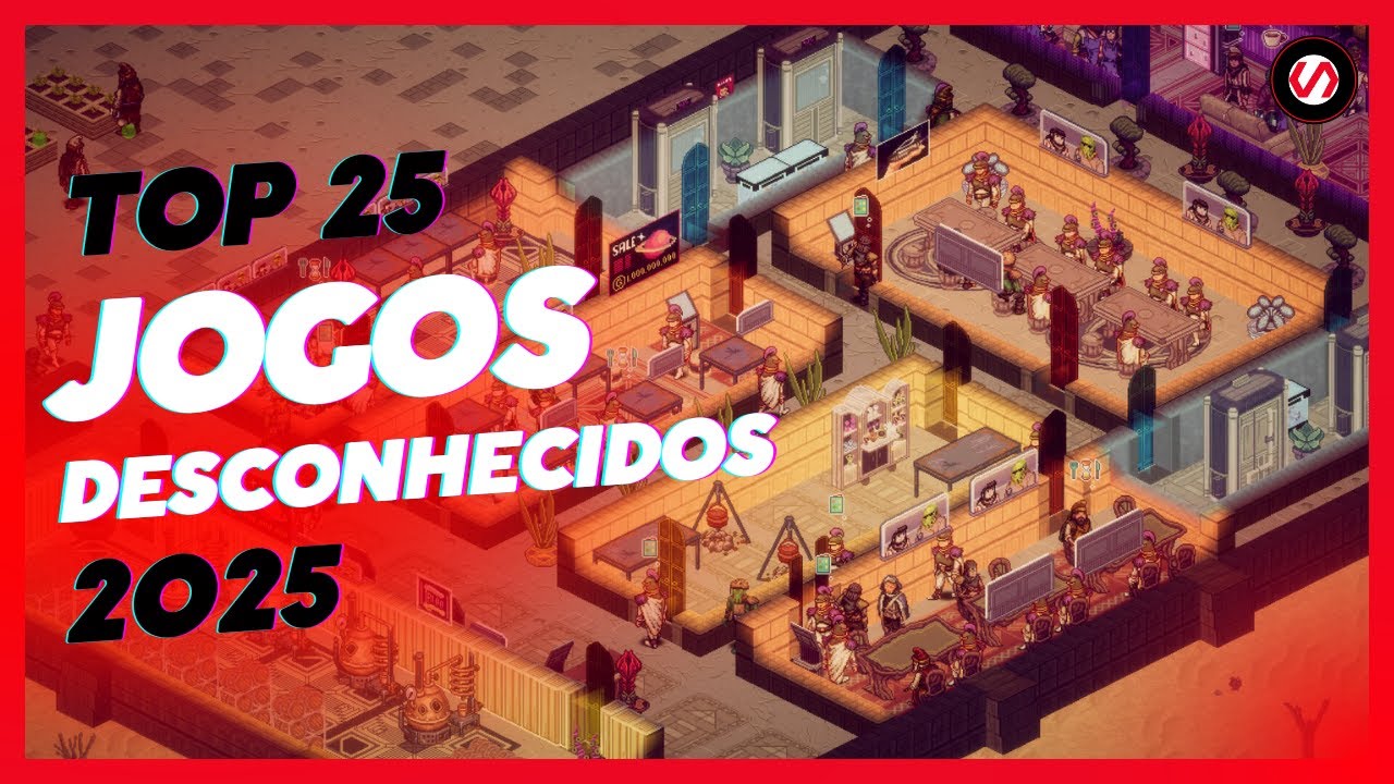 TOP 25 Jogos Desconhecidos | Melhores Jogos do Ano 2025 da Steam
