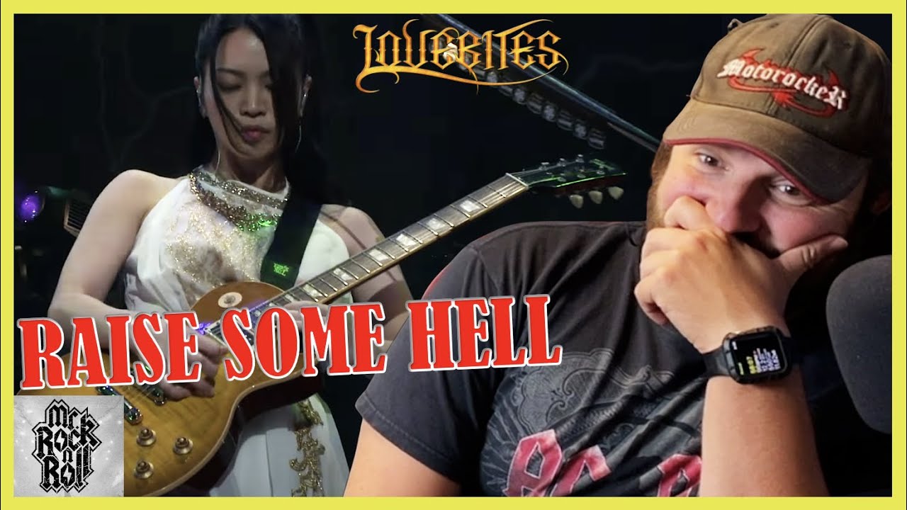 AN AC/DC REFERENCE?! | LOVEBITES - Raise some Hell (Five of a Kind, 21/02/2020) | REACTION