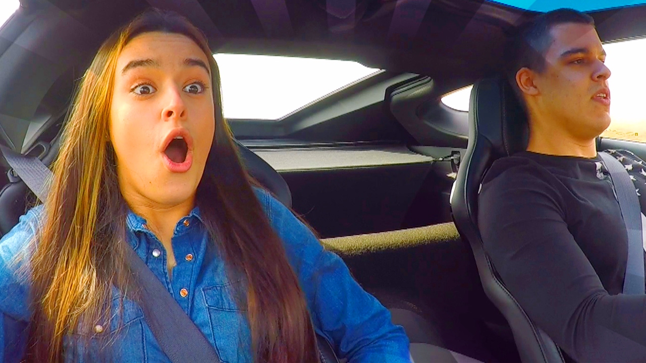 MI HERMANA REACCIONA a MI NUEVO COCHE!! (+485CV) - AlphaSniper97