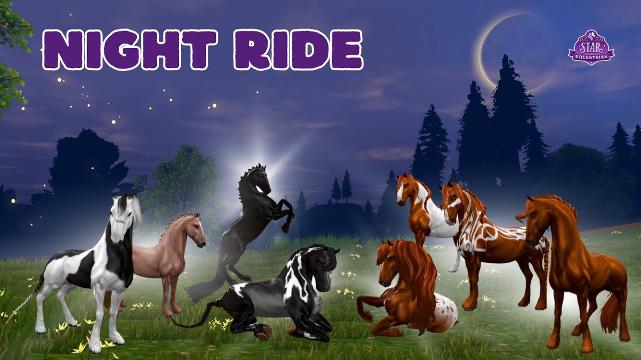 𝐑𝐞𝐥𝐚𝐱𝐢𝐧𝐠 𝐍𝐢𝐠𝐡𝐭 with my Friesians in 𝐖𝐢𝐥𝐝 𝐌𝐨𝐝𝐞 🌠 Star Equestrian Showcase