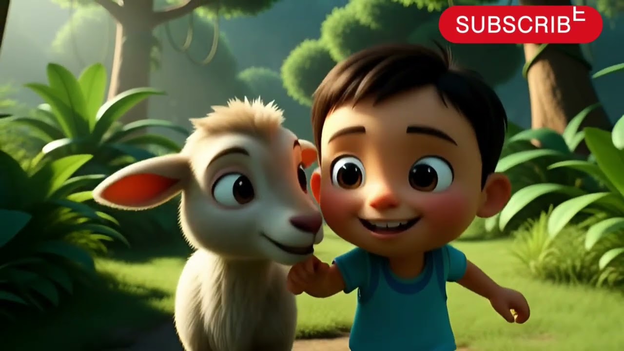 #यह एक बकरी ओर शेर की अनोंखि कहानी एक सुन्दर से जंगल की goat and lion fores #kahani  #youtubeshorts