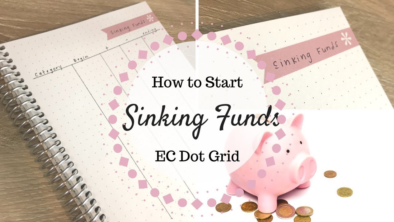 Sinking Funds | How to Begin | Erin Condren Dot Grid |