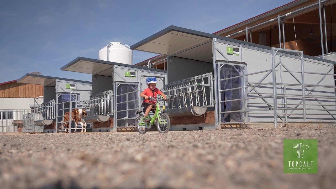 Topcalf Kälberboxen & Kälberhütten | Mobiler Kälberstall mit Auslauf