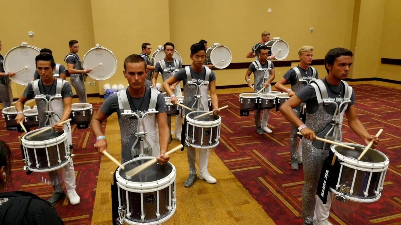 Blue Knights 2016 Drumline - Finals Lot
