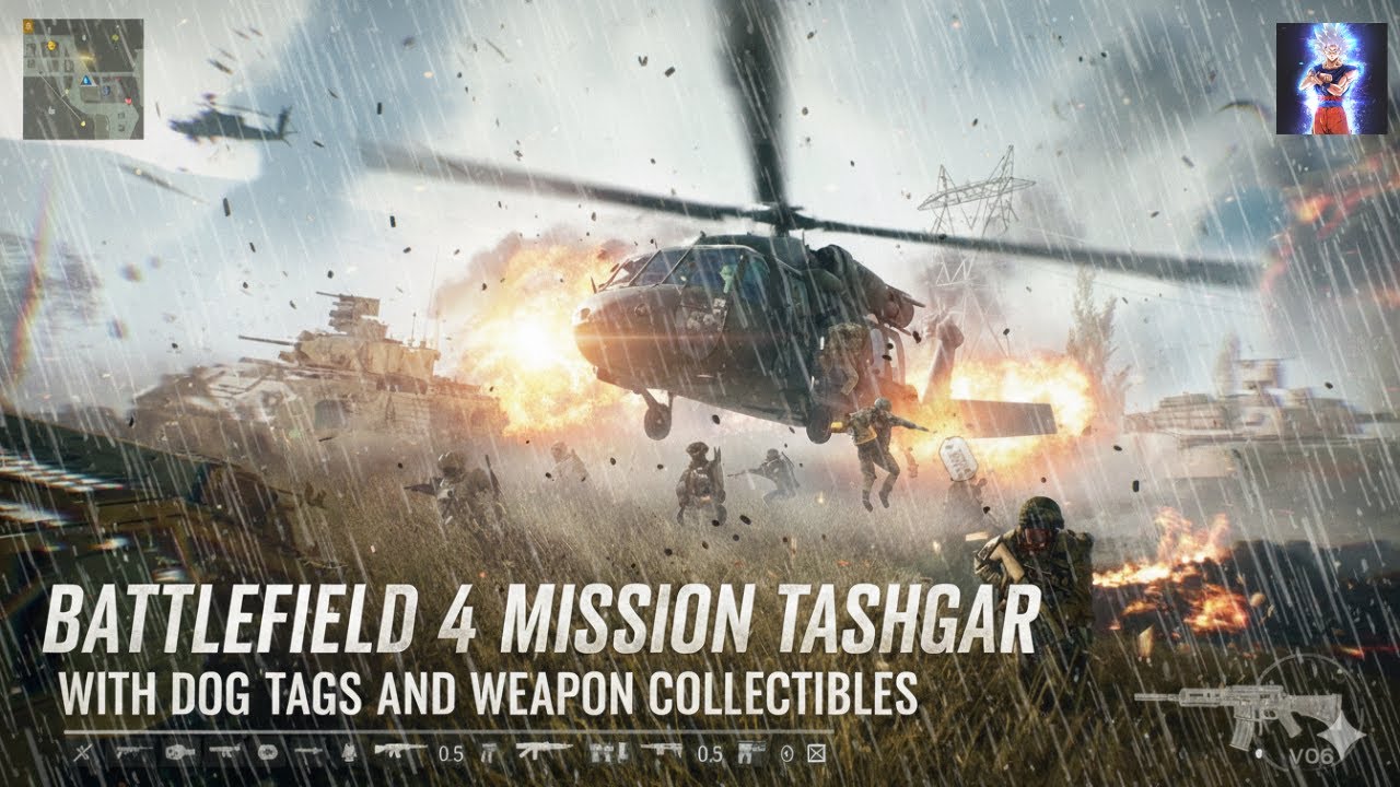 Battlefield 4 – Tashgar Walkthrough | Hard Difficulty | All Dog Tags & Weapons Collected