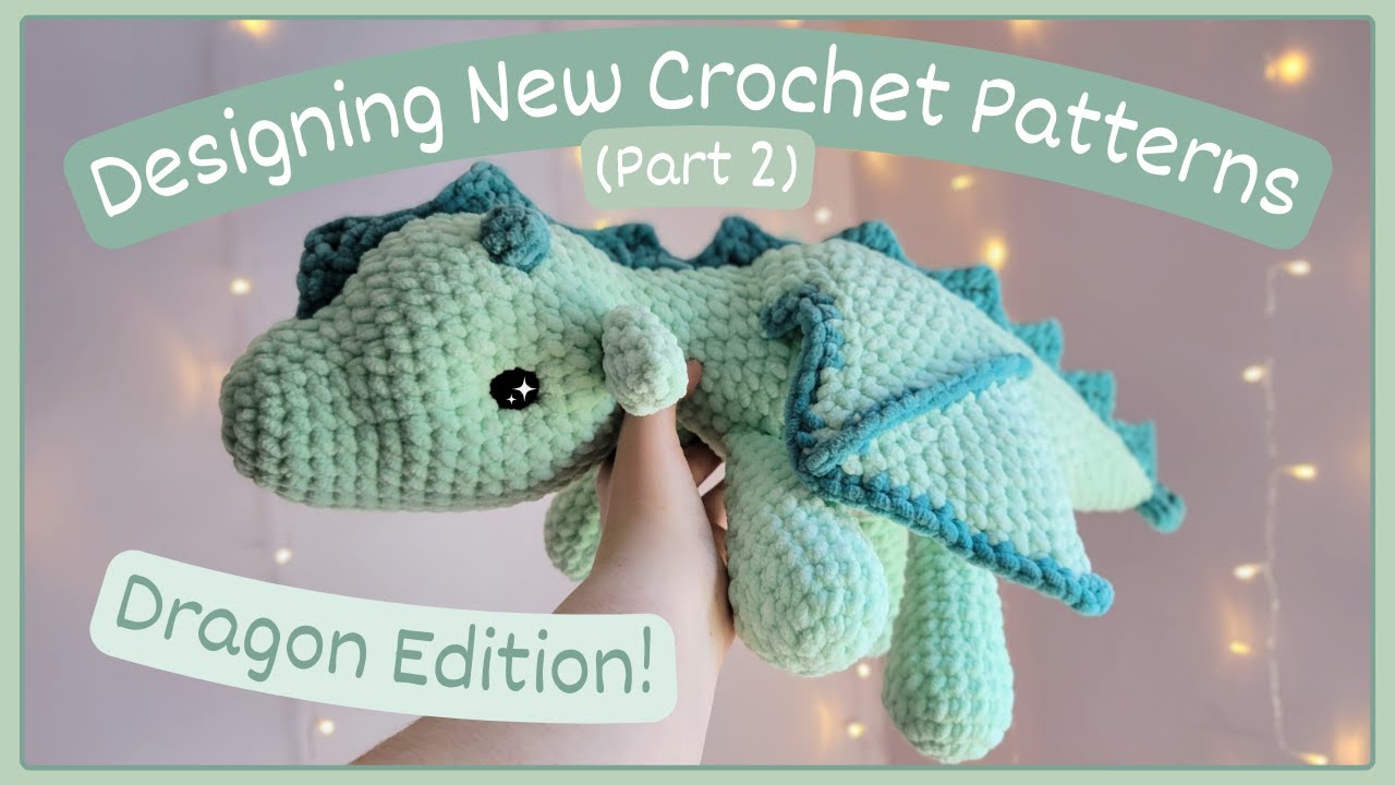 ✨️ Crochet Giant Dragons With Me! ✨️ Designing New Crochet Patterns - Part 2