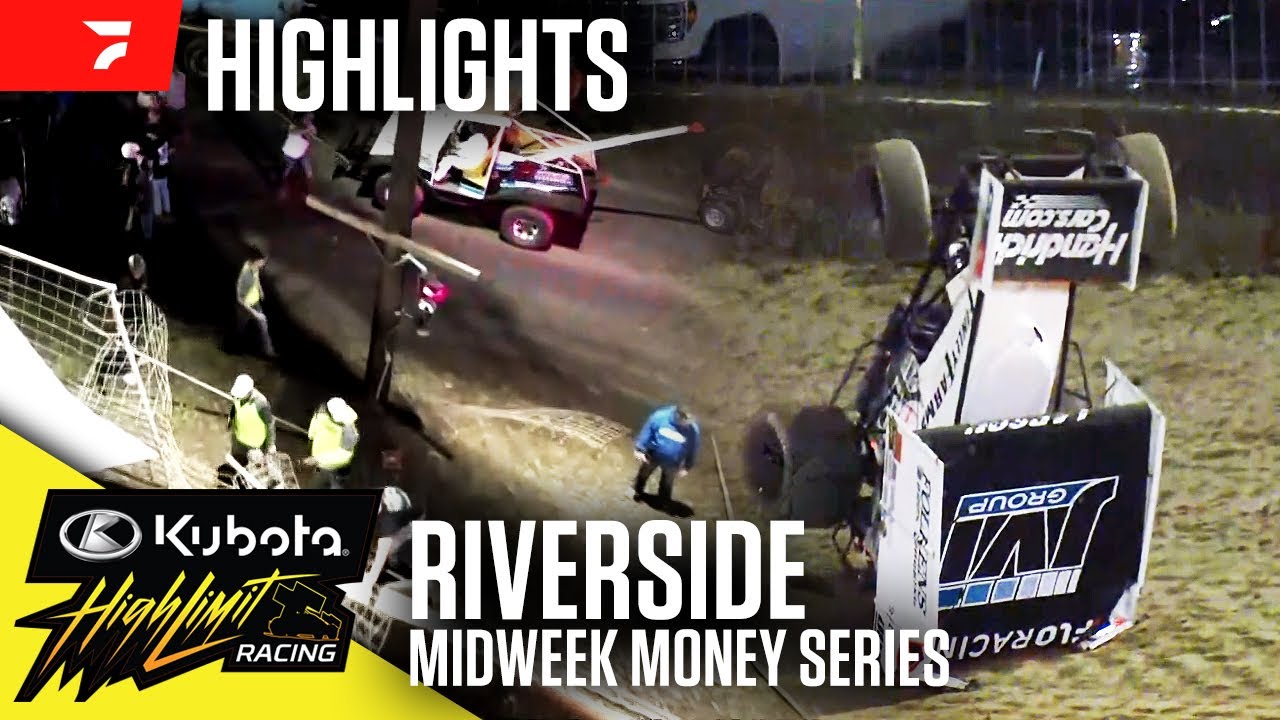 Crazy Night At The Ditch | Kubota High Limit Racing at Riverside Int'l Speedway 4/23/24 | Highlights