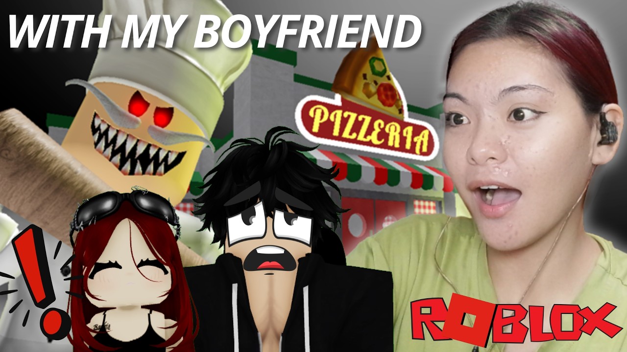 Playing with my BF and We found a Shortcut! || ROBLOX (Scary Obby)