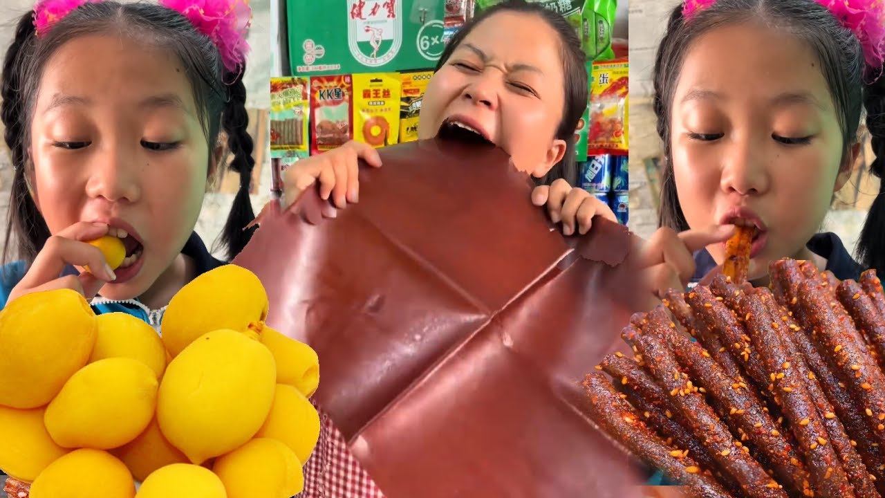 Kumpulan video TikTok camilan Tiongkok jaman dulu, kompilasi camilan Tiongkok masa kecilEP638