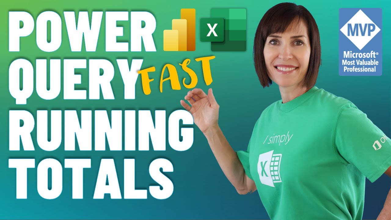 Power Query Running Totals - The Right Way!