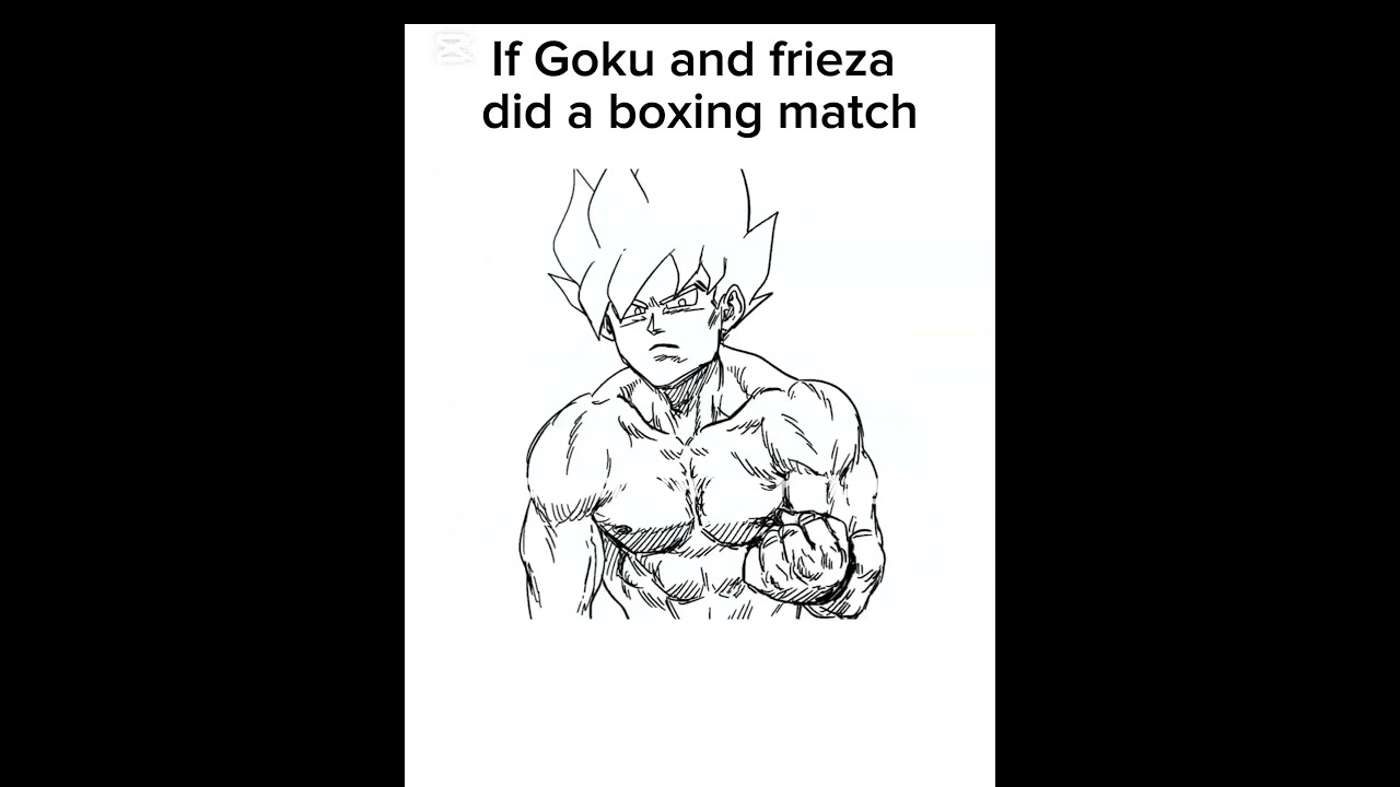 Goku vs Frieza in a boxing match #dbz #dbs #boxing #edit #editing #edits #skulledit