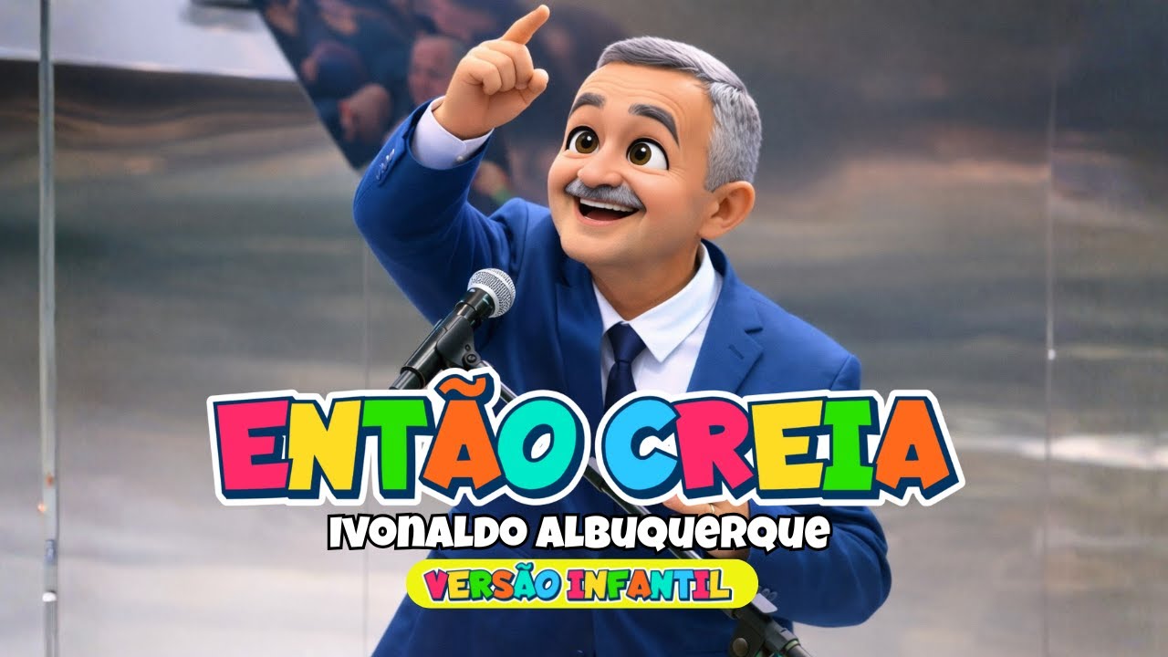IVONALDO ALBUQUERQUE - ENTÃO CREIA - VERSÃO INFANTIL [COVER] | LOUVORES PARA CRIANÇA
