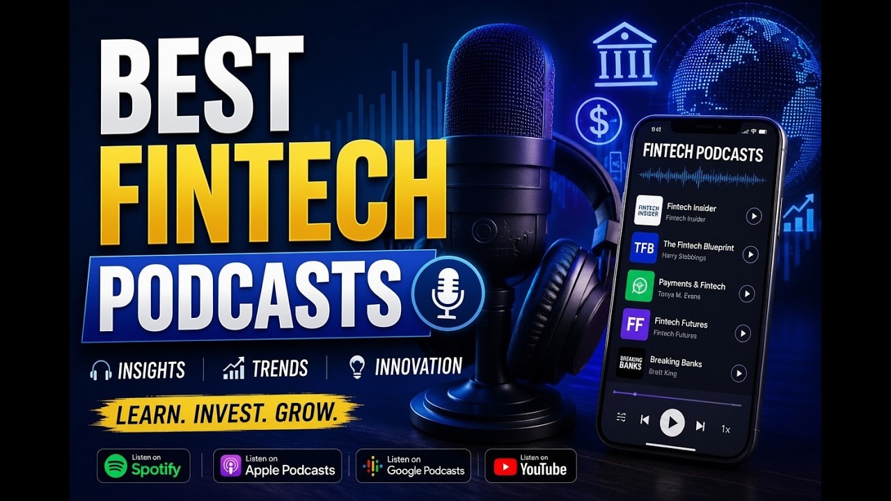 Best FinTech Podcasts in 2026 🎙️ | Top Shows Every Finance Professional Should Listen To